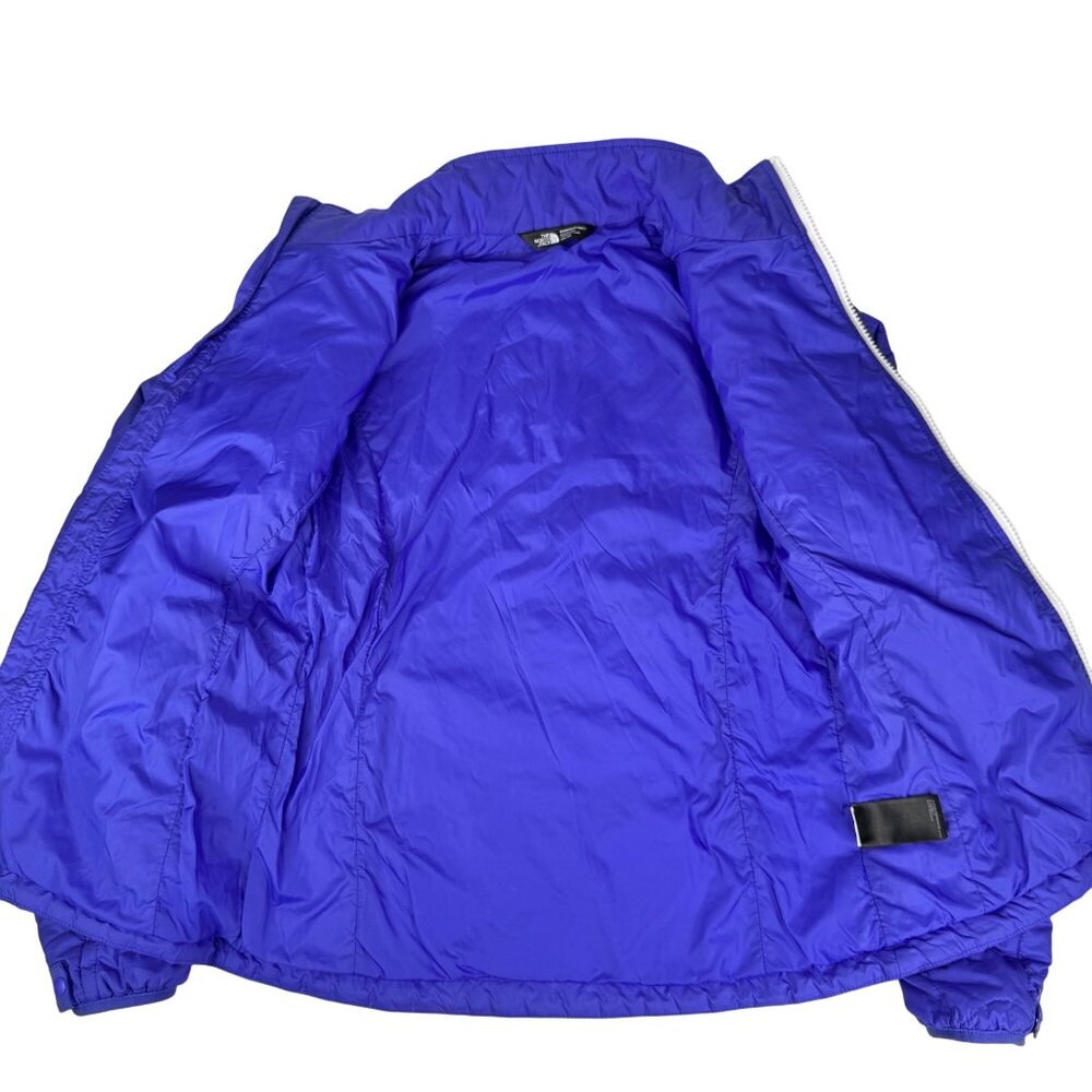 The North Face TNF Womens Quilted Jacket Purple XS Nylon Lightweight Full Zip - Picture 9 of 16